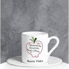 Ejoya Kişiye Özel Öğretmenler Günü Türk Kahvesi Fincanı 90660