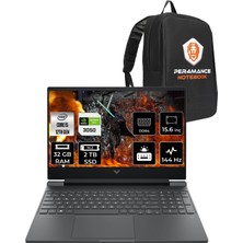 Hp Victus 15 Intel Core I5 12450H 32GB 2tb SSD RTX3050/4GB 15.6" Fhd 144Hz Fdos Taşınabilir Bilgisayar & Per4 Çanta A0GU6EAPN329