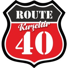 Reysa Tasarım 40 Kırşehir Sticker 10X10 Cmrenkli Sticker