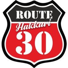 Reysa Tasarım 30 Hakkari  Sticker 10X10 Cmrenkli Sticker