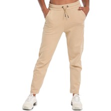 Malaga Kadın Bej Günlük Stil Eşofman Altı 24KK009-OAT