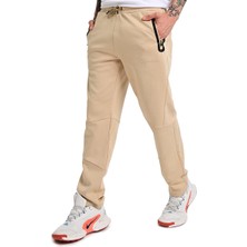 Sportive Zaragoza Erkek Bej Günlük Stil Eşofman Altı 24KE011-OAT