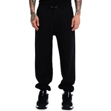 Sportive Tarragona Erkek Siyah Günlük Stil Eşofman Altı 24KE006-SYH