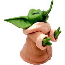 Baby Yoda Grogu Figür Oyuncak Seti 6 Yoda Figürü