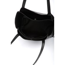 Linas Collection Kadın Askılı Fiyonk Detaylı Omuz Çantası