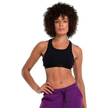 Sportive Cadiz Kadın Siyah Koşu Sporcu Sütyeni 24KK002-SYH