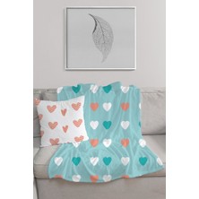 Ejoya Özel Tasarım Battaniye ve Yastık & Kırlent Seti 106818