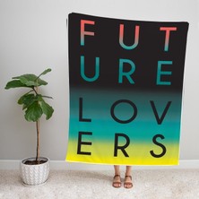 Ejoya Modern Desenli Polar Tv Battaniyesi 90554