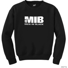 Crows Gate Men In Black Logo 2 Siyah Sweatshirt