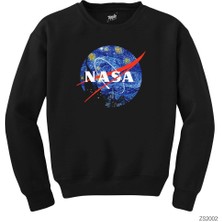 Crows Gate Nasa Paint Siyah Sweatshirt