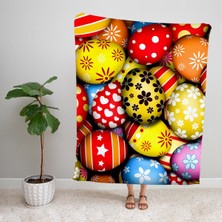 Ejoya Modern Desenli Polar Tv Battaniyesi 92166