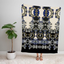 Ejoya Modern Desenli Polar Tv Battaniyesi 90527