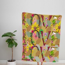 Ejoya Modern Desenli Polar Tv Battaniyesi 92933