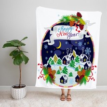 Ejoya Modern Desenli Polar Tv Battaniyesi 91831