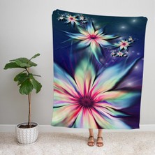 Ejoya Modern Desenli Polar Tv Battaniyesi 90568