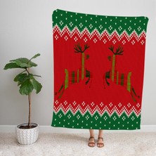 Ejoya Modern Desenli Polar Tv Battaniyesi 91843