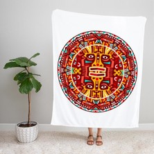 Ejoya Modern Desenli Polar Tv Battaniyesi 92170