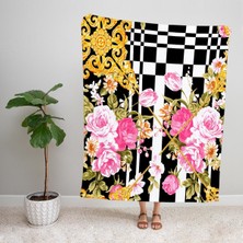 Ejoya Modern Desenli Polar Tv Battaniyesi 92105