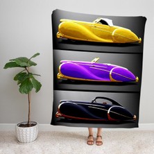 Ejoya Modern Desenli Polar Tv Battaniyesi 92013