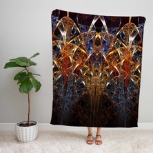 Ejoya Modern Desenli Polar Tv Battaniyesi 90567