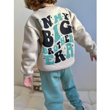 Jolly Kids Erkek Çocuk Smile Yüz Baskılı Sweatshirt Takım