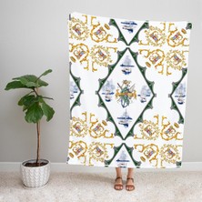 Ejoya Modern Desenli Polar Tv Battaniyesi 91922