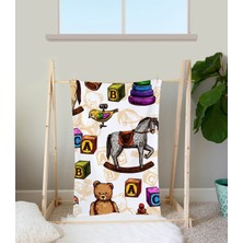 Ejoya Şirin Desenli Polar Bebek Battaniyesi 90168