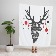 Ejoya Modern Desenli Polar Tv Battaniyesi 91822