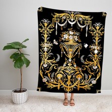 Ejoya Modern Desenli Polar Tv Battaniyesi 90643