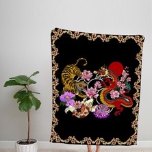 Ejoya Modern Desenli Polar Tv Battaniyesi 92914