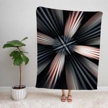 Ejoya Modern Desenli Polar Tv Battaniyesi 91993