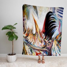 Ejoya Modern Desenli Polar Tv Battaniyesi 90583