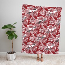 Ejoya Modern Desenli Polar Tv Battaniyesi 90512