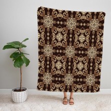 Ejoya Modern Desenli Polar Tv Battaniyesi 92204