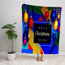 Ejoya Modern Desenli Polar Tv Battaniyesi 92161