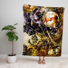 Ejoya Modern Desenli Polar Tv Battaniyesi 91984