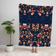 Ejoya Modern Desenli Polar Tv Battaniyesi 90530