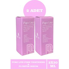 Pure Live Pore Tightening & Plumper Serum 2 Adet