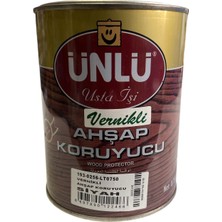 Ünlü Vernikli Ahşap Koruyucu Pinoteks Siyah 1kg