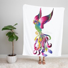 Ejoya Modern Desenli Polar Tv Battaniyesi 90634