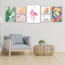 Ejoya Flamingo 7'li Tablo Seti 88011