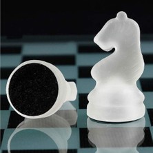 Senon Glass Chess Cam Satranç Takımı 20x20cm