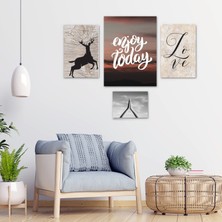 Ejoya Enjoy Today 4'lü Tablo Seti 89467