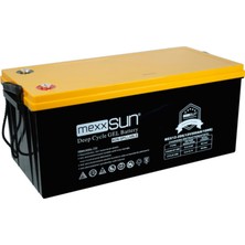 N&D Lighting Mexxsun 12 Volt 200 Amper Deep Cycle Solar Jel Akü