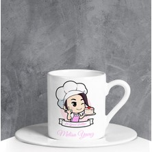 Ejoya Kişiye Özel Pastacı Türk Kahvesi Fincanı 90702