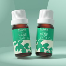 Nane Uçucu Yağı 2'li Set 10 ml %100 Saf ve Doğal (Peppermınt Essentıal Oıl)