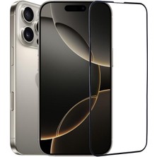 3gen Case Apple iPhone 16 Pro Uyumlu Tam Kaplayan Anti-Statıc 9h Cam Ekran Koruyucu