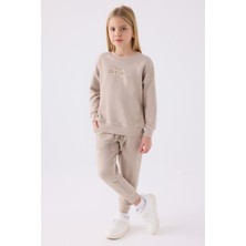 U.S. Polo Assn. Kız Çocuk Kum Pijama Takım 50299750-VR085