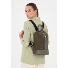 U.S. Polo Assn. Kadın Haki Sırt Çantası 50303400-VR027