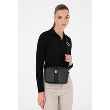 U.S. Polo Assn. Kadın Siyah Çapraz Çanta 50293699-VR046